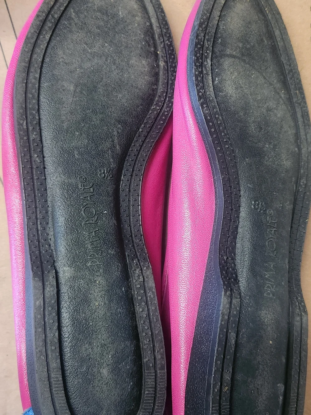 Primal Royalé Pink Leather Women’s Flat Loafers